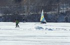 Ice boat on Spy Pond