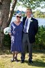Sally Hempstead and Marshall McCloskey, FSPP Board members, after their September 17th wedding in Spy Pond Park