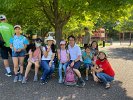 The Amo and Yoda families enjoyed an ice cream treat courtesy of Zhen Ren Chuan Martial Arts after volunteering in SPP.