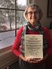 Adrienne Landry was pleased to be honored with the FSPP’s Good Citizen Award at our January 29th, 2023, Annual Meeting. The Citation expressed our gratitude for her faithful service to Spy Pond Park.