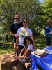 Jenny along with her daughter Olivia Babon and husband Othon Sofianopolis were happy that Jenny’s Fun Day publicity helped to make the festivities such a success.
